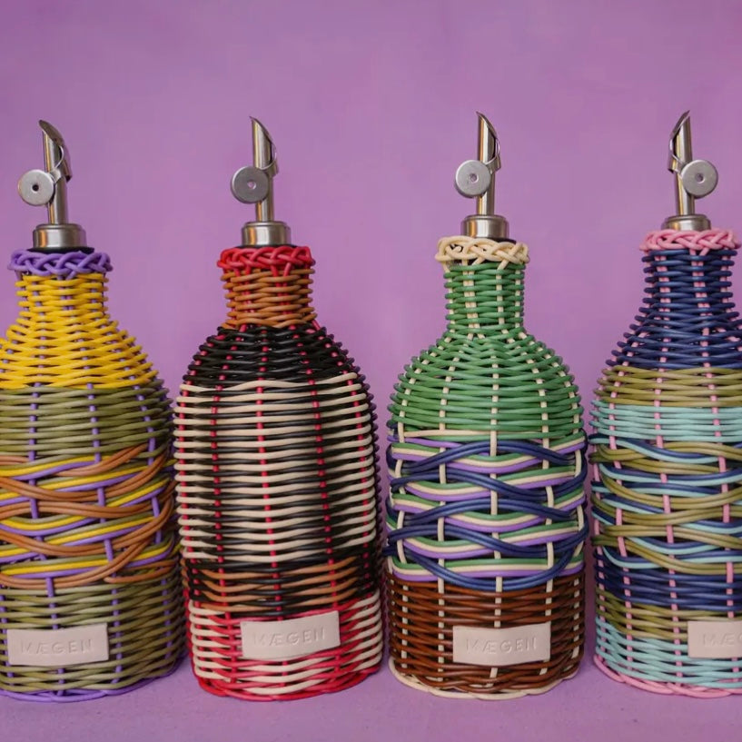 Pink & Navy Oil Dispenser