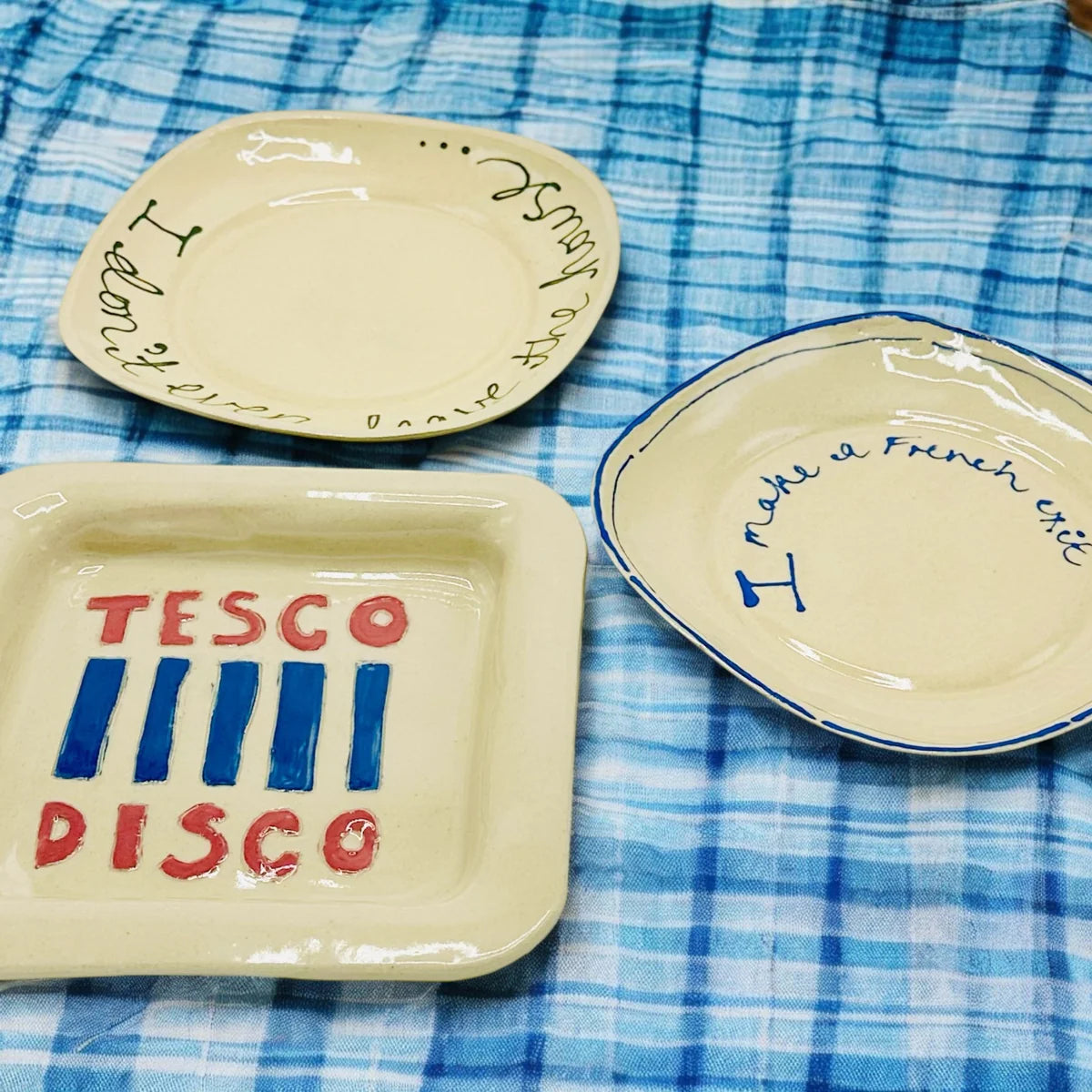 I Make a French Exit Trinket Tray