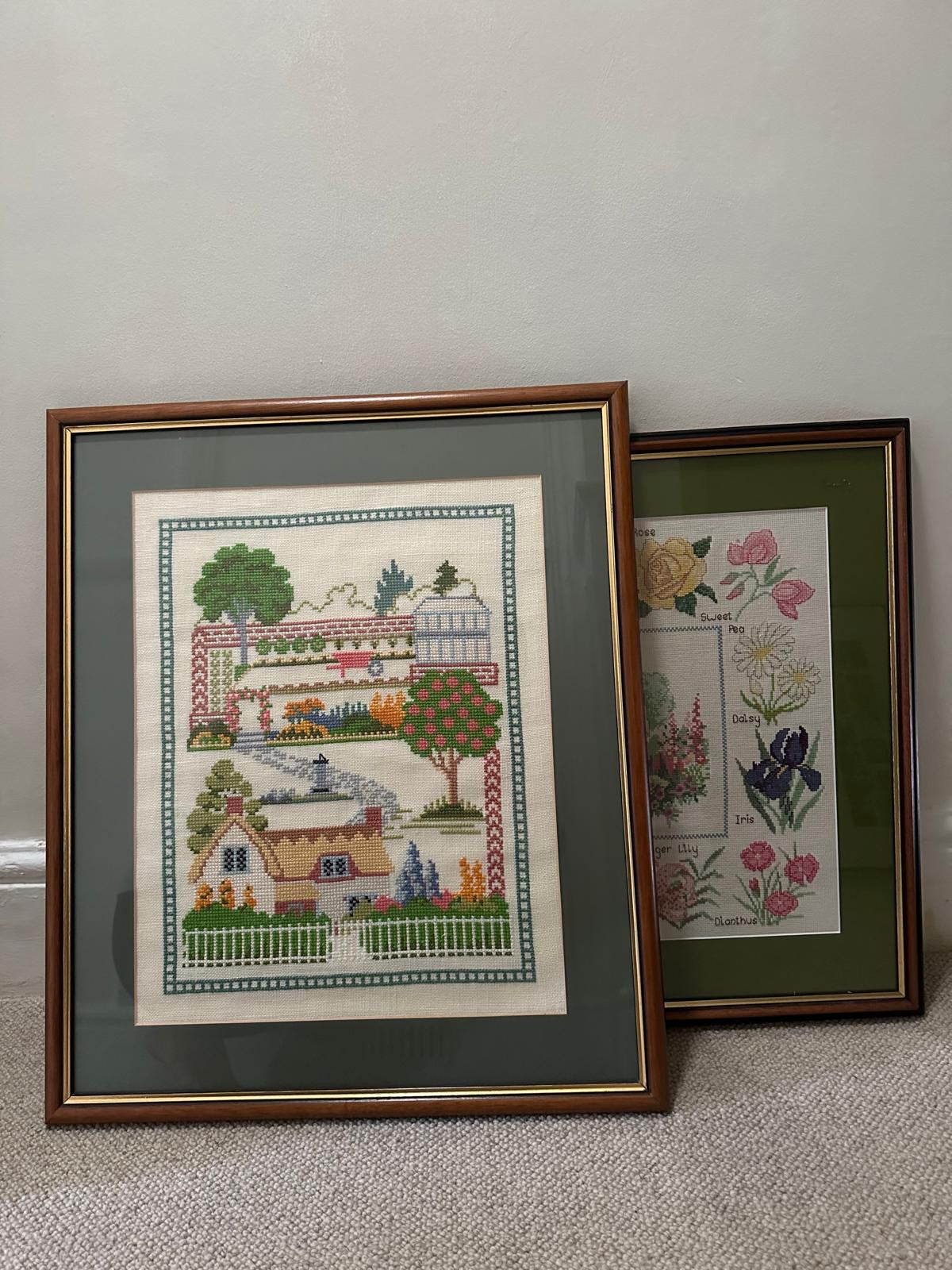 Countryside Cross Stitch Embroidery
