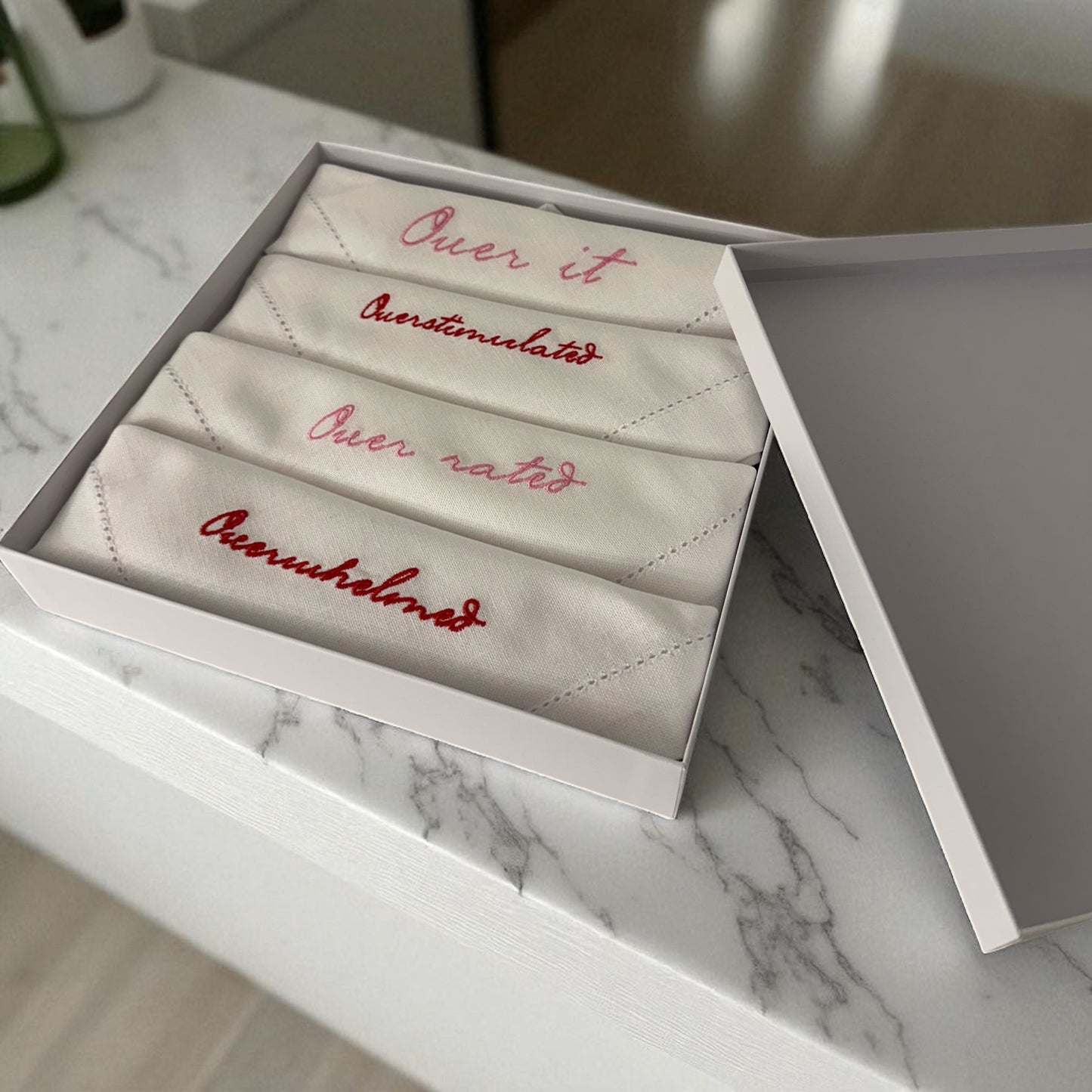 The Overwhelmed Napkin Set