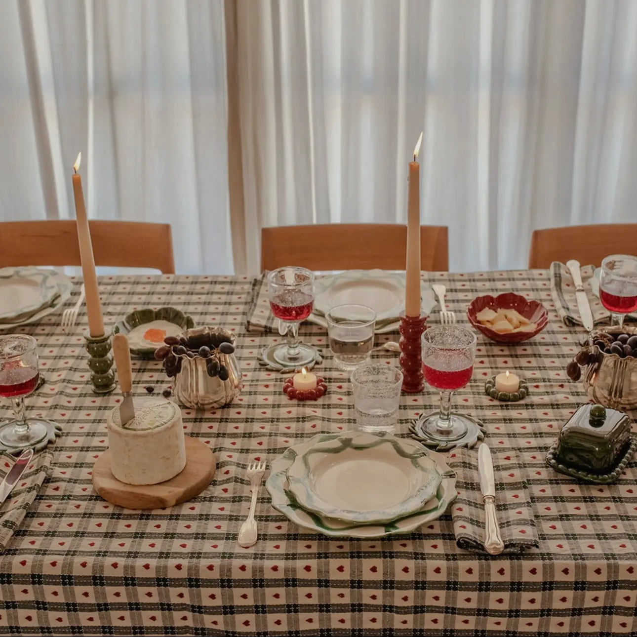 Olaf Butter Dish - Forest Green