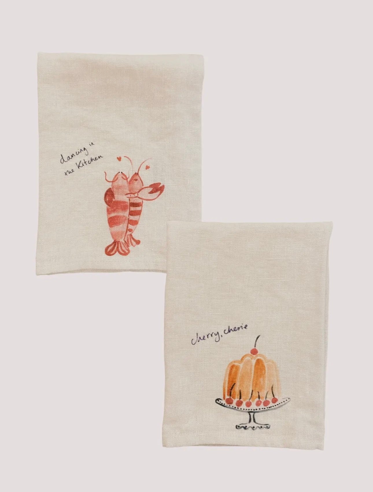 Lobster Lovers & Cherry Cherie Napkin Set