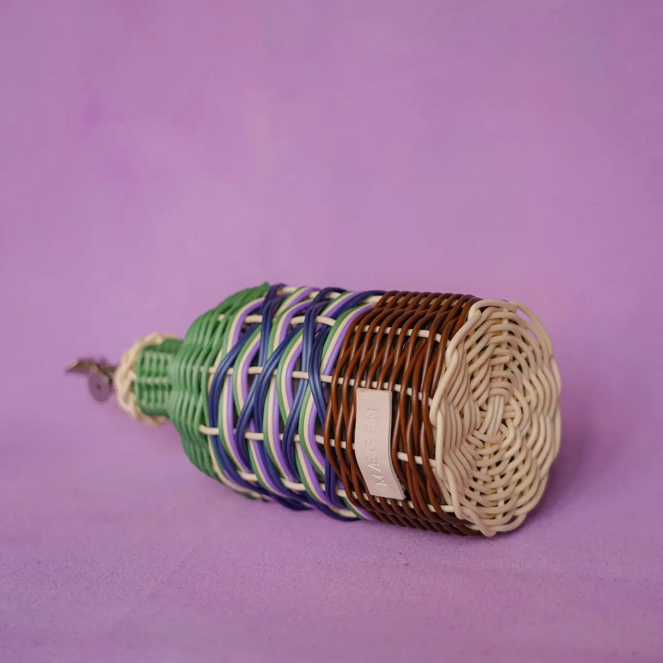 Brown & Green Oil Dispenser