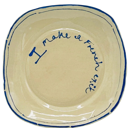 I Make a French Exit Trinket Tray