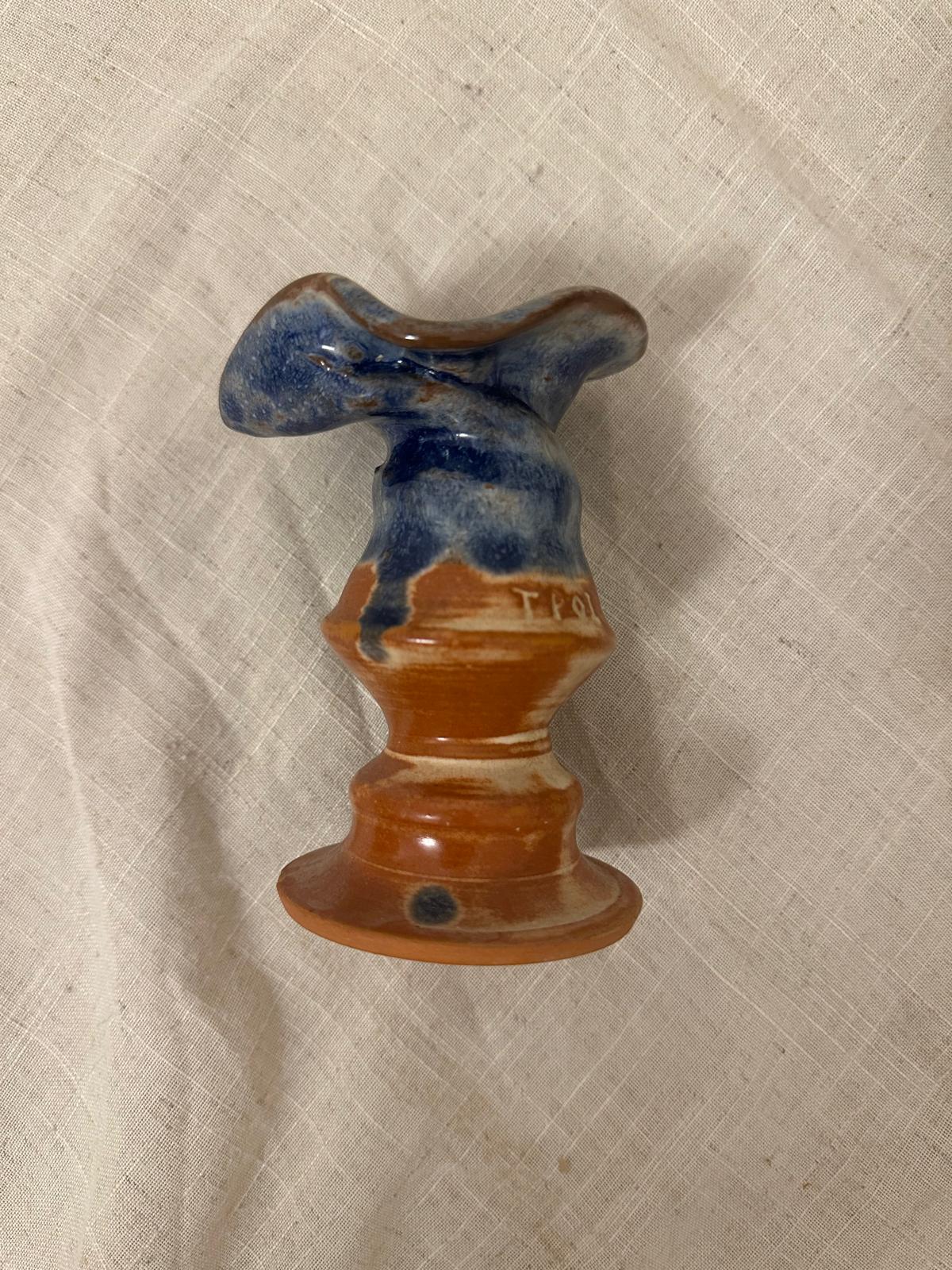Mini Stoneware Bud Vase