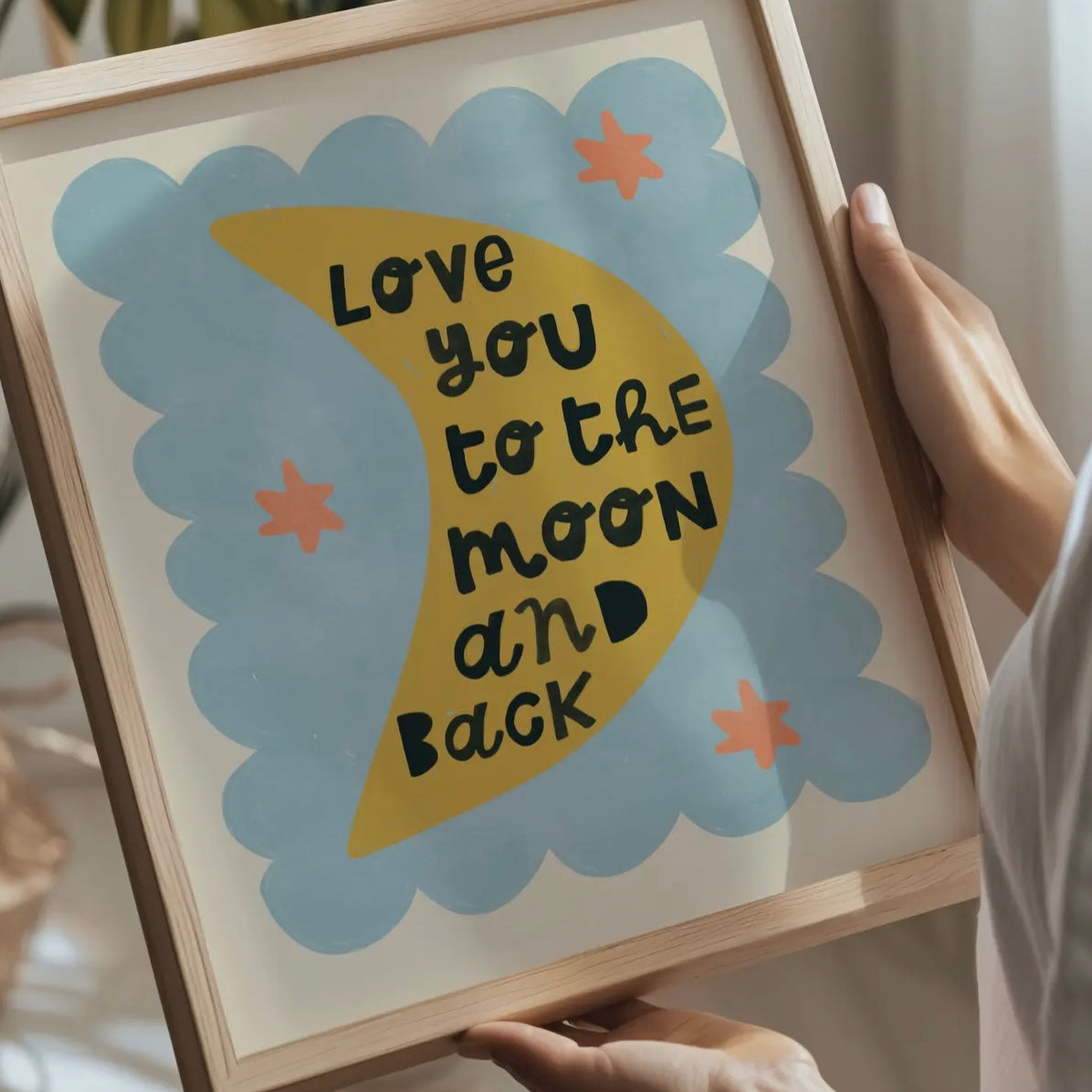 Love You To The Moon And Back - A3