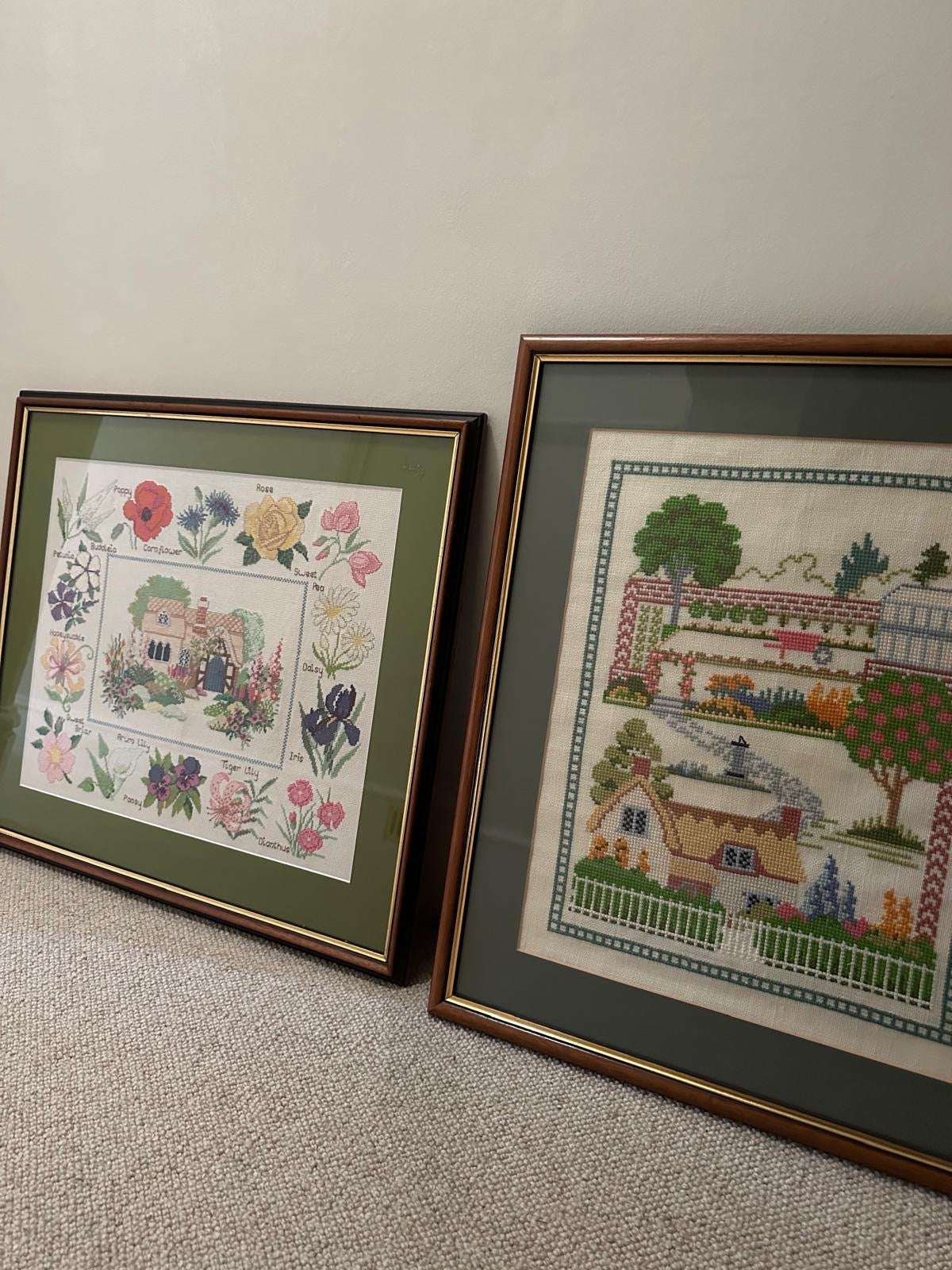 Countryside Cross Stitch Embroidery