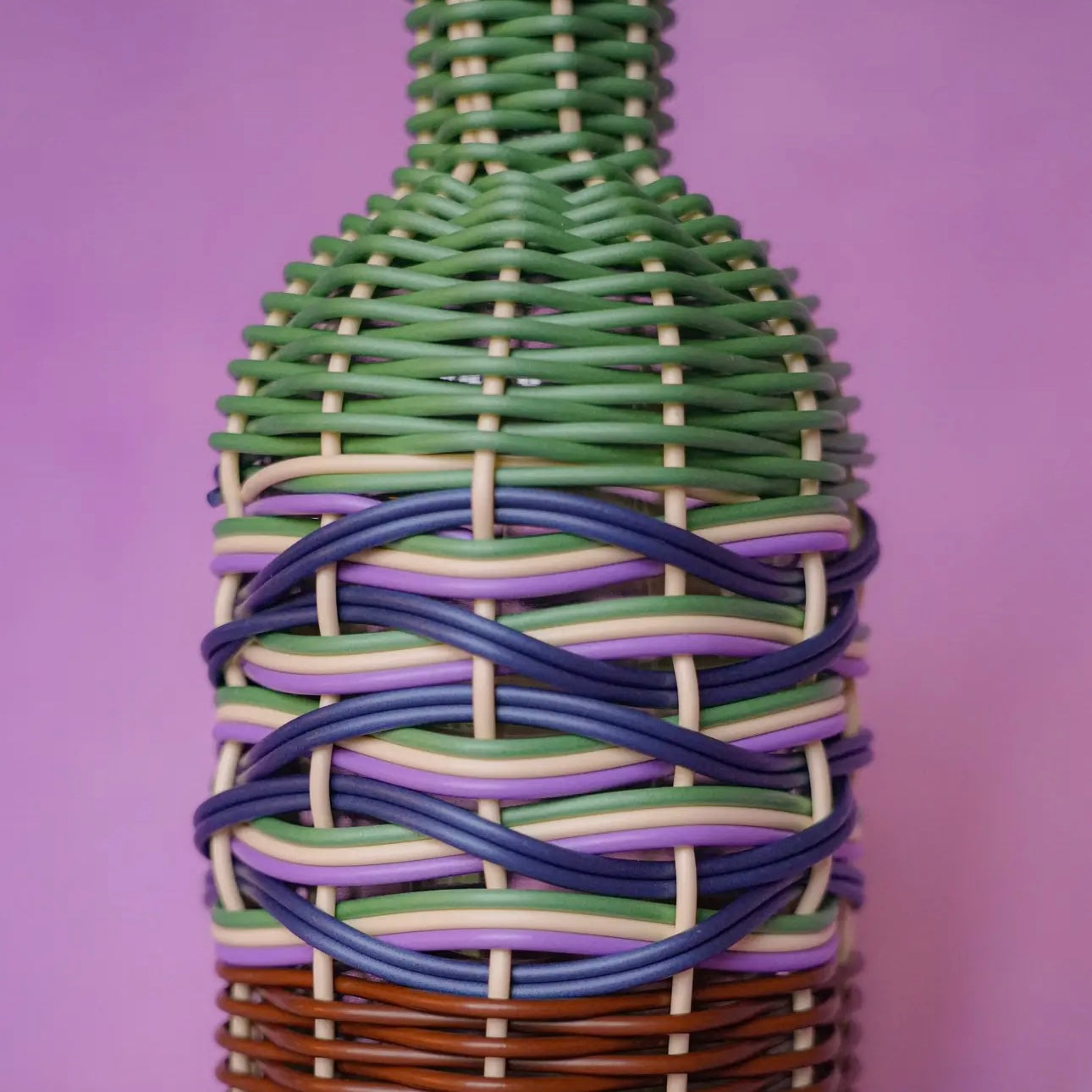 Brown & Green Oil Dispenser