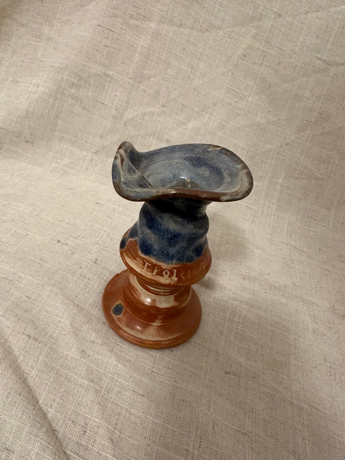 Mini Stoneware Bud Vase