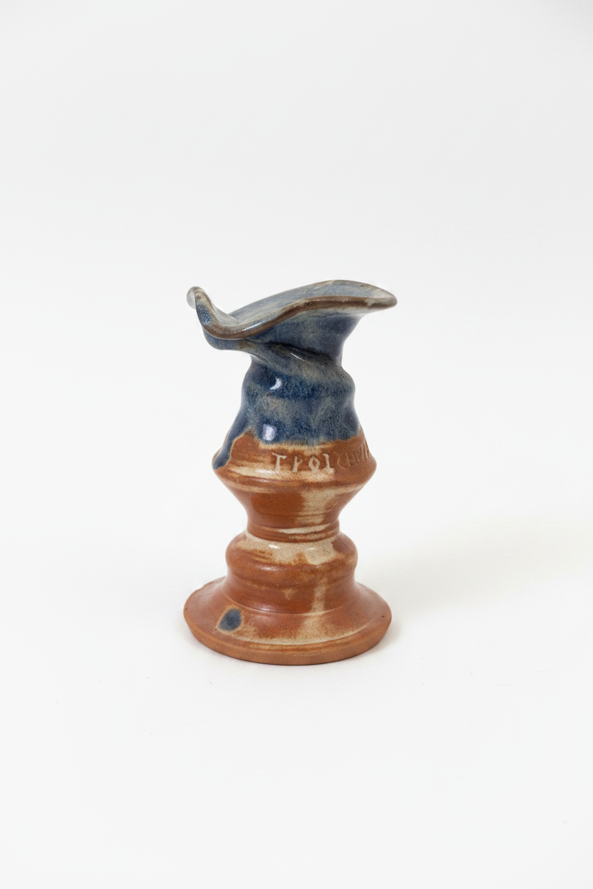 Mini Stoneware Bud Vase