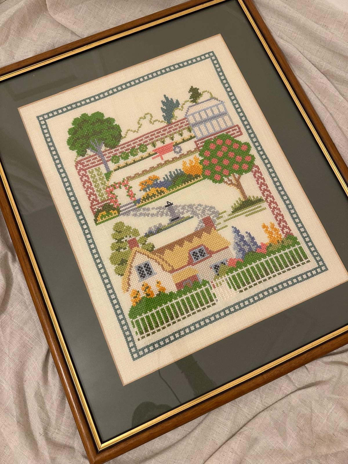 Countryside Cross Stitch Embroidery