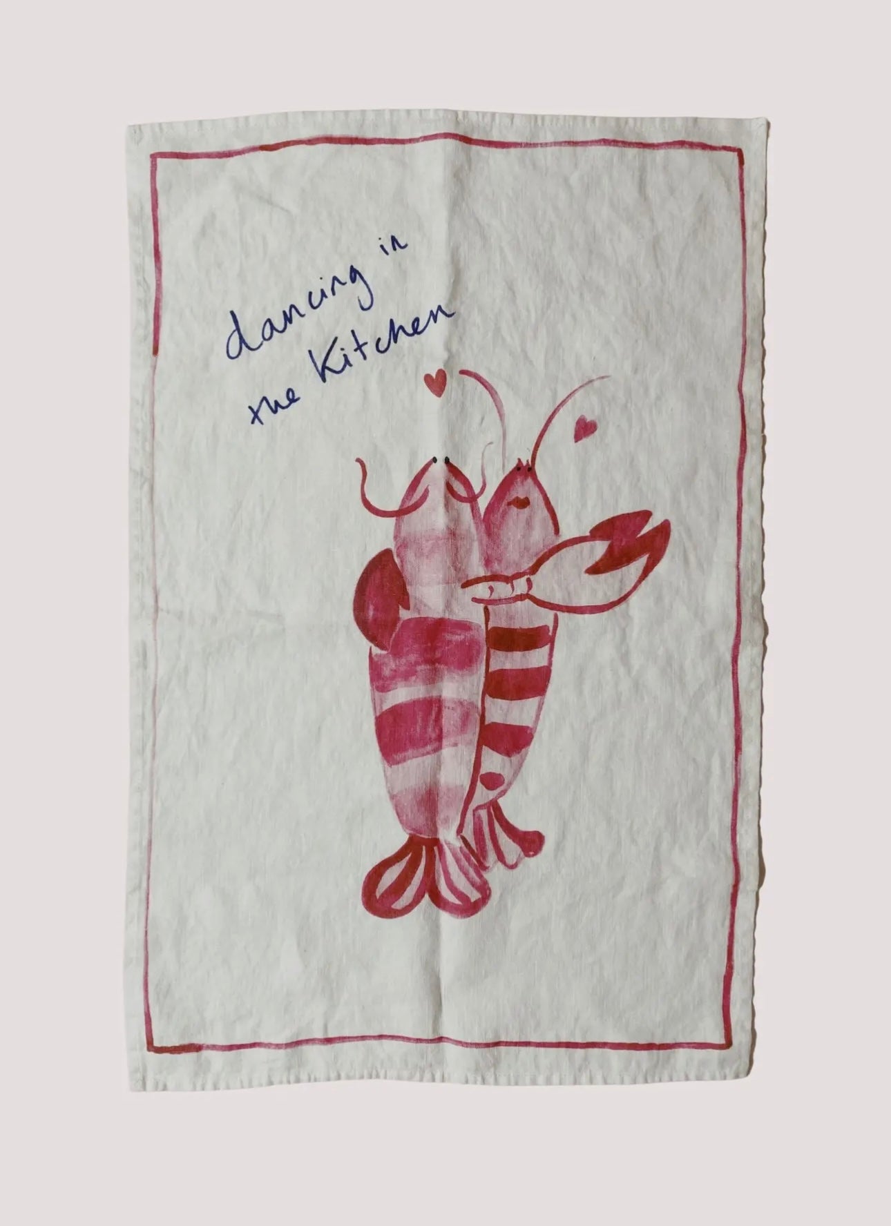 Kitchen Dancing - Linen Tea Towel