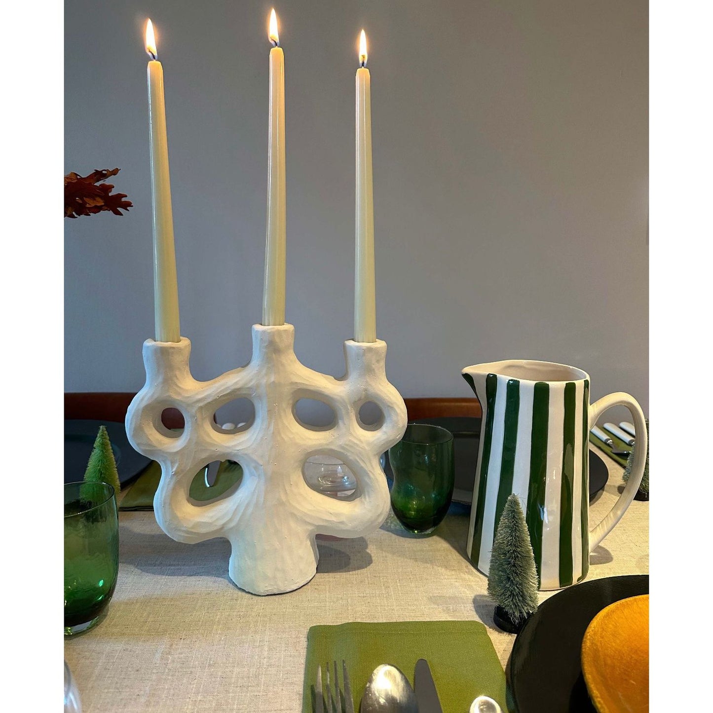 Ecru Candelabra