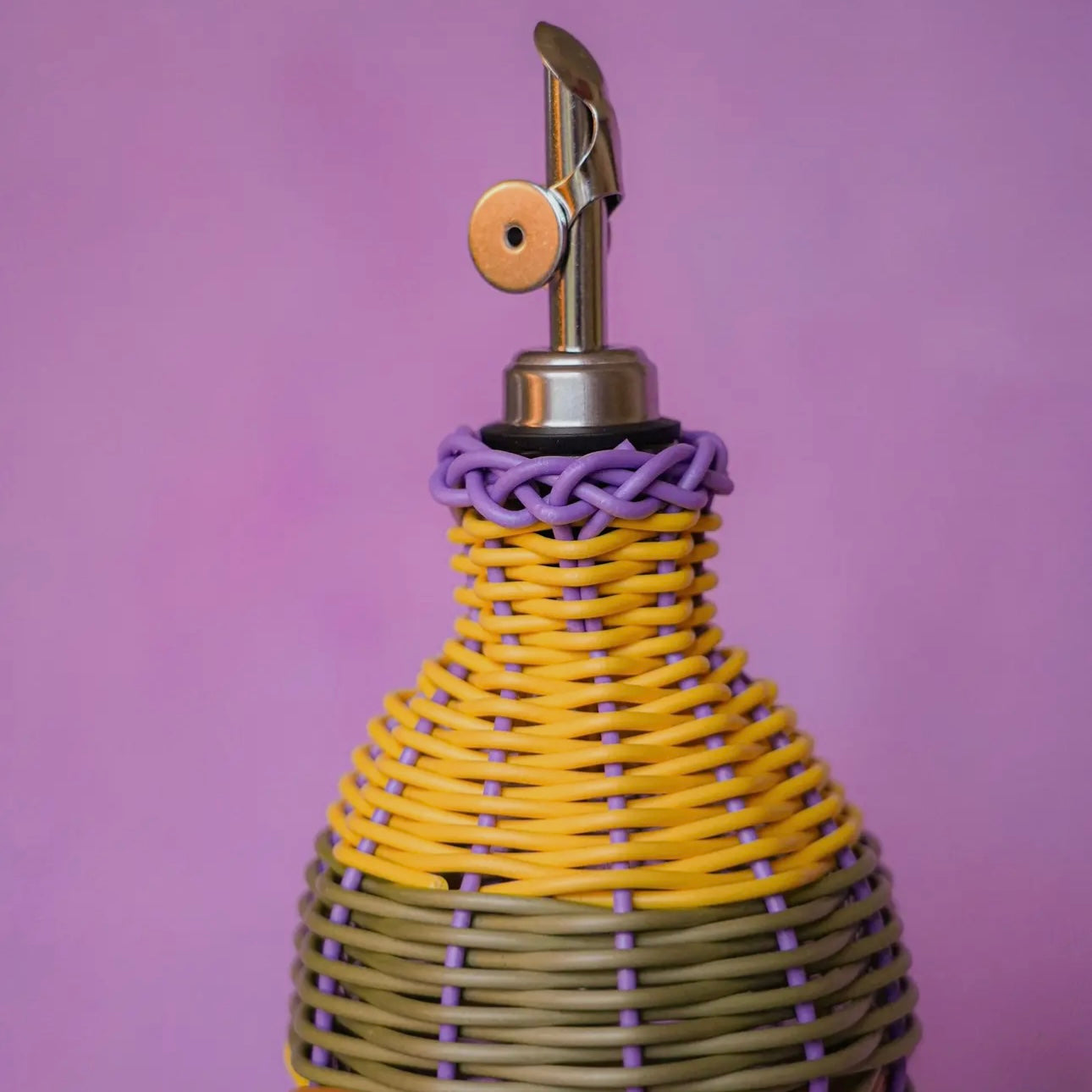 Yellow & Lilac Oil Dispenser
