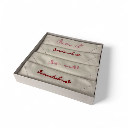 The Overwhelmed Napkin Set