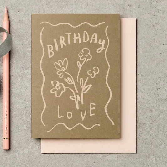Birthday Love Pastel