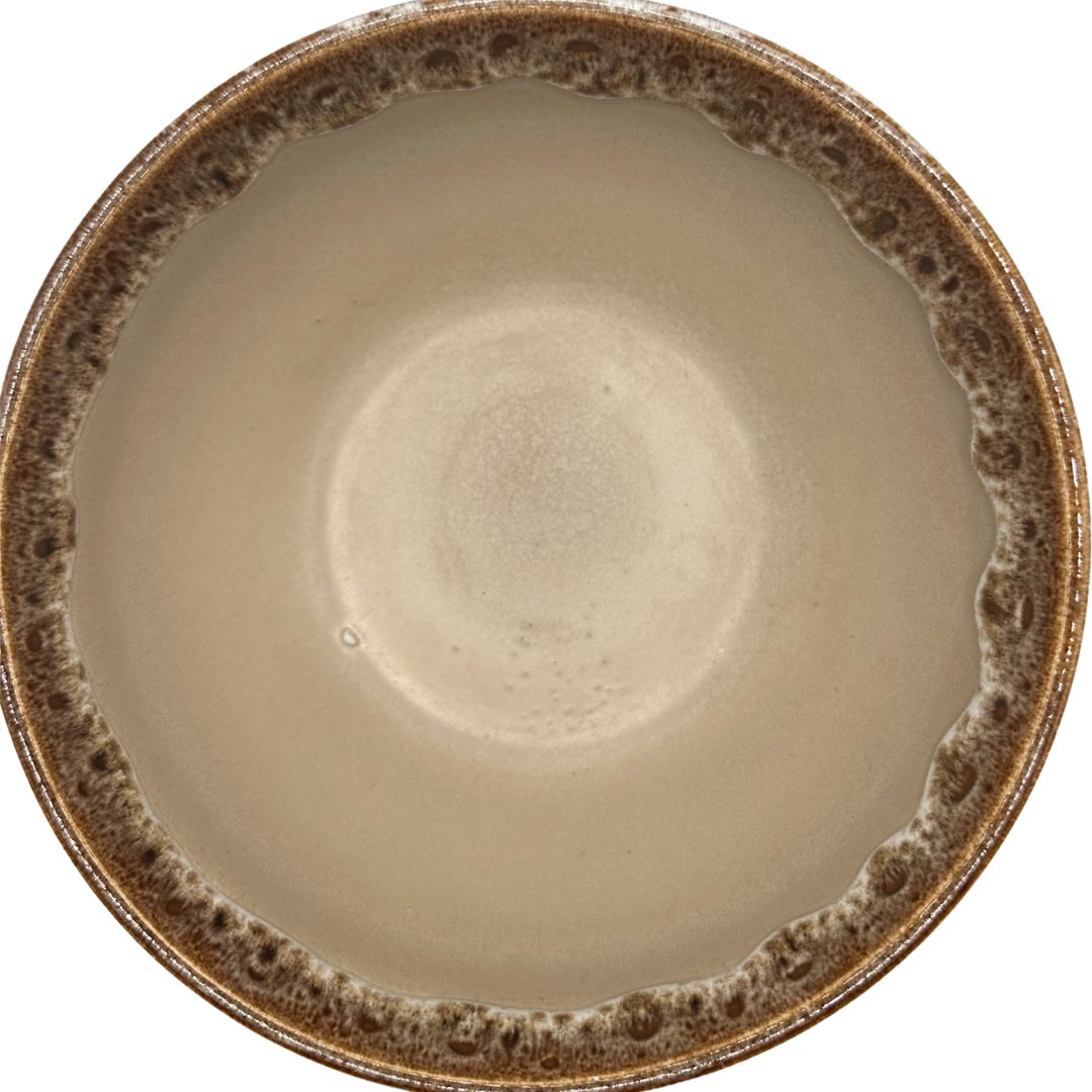 Ceramic Brown Bowl