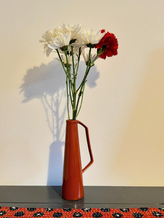 Ceramic Vase with Handle (Terracotta)