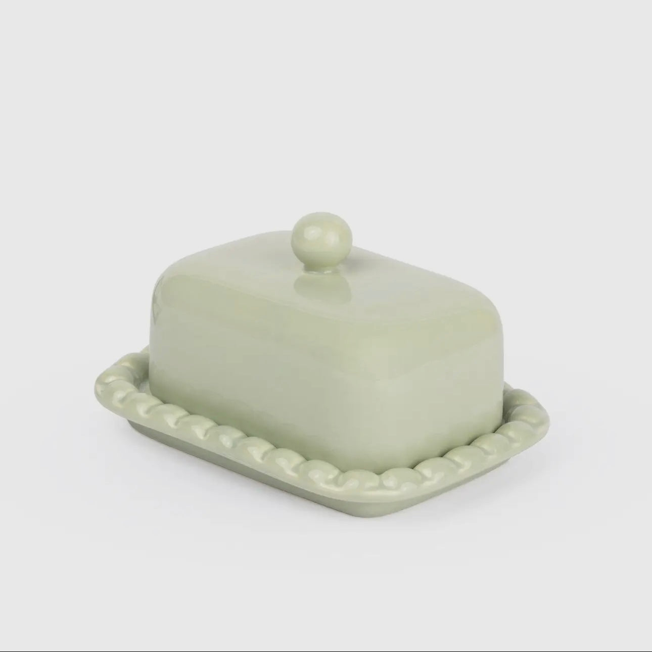 Olaf Butter Dish - Sage