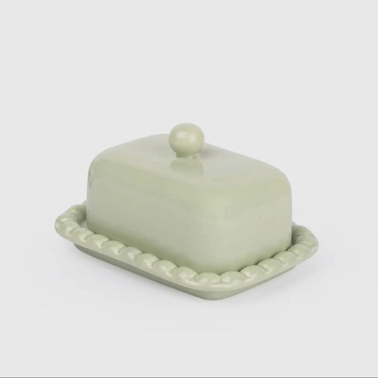 Olaf Butter Dish - Sage