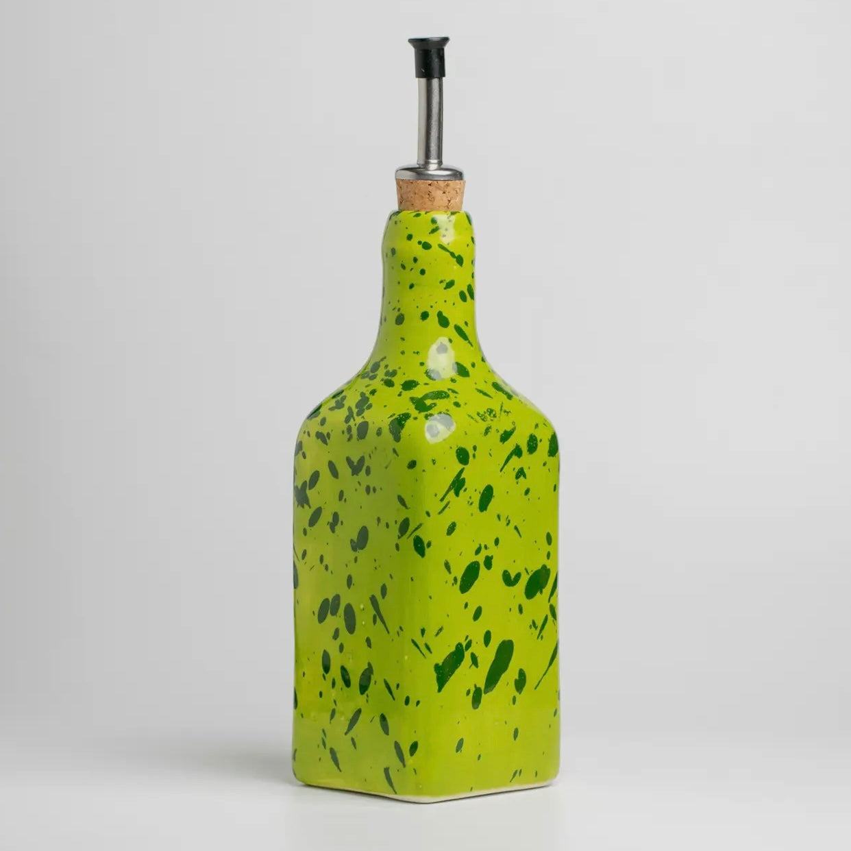 Oil Dispenser (Lime Green Splatter)