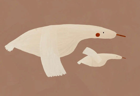 Mama Goose Art Print - A3