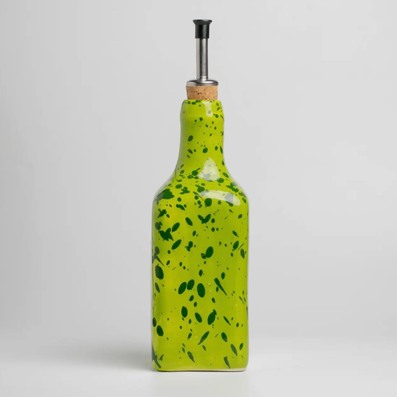 Oil Dispenser (Lime Green Splatter)