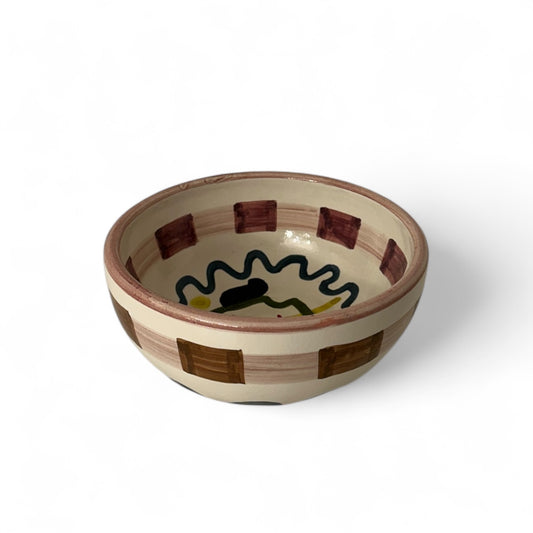 Alfreds' Abstract Moroccan Bowl - Pink