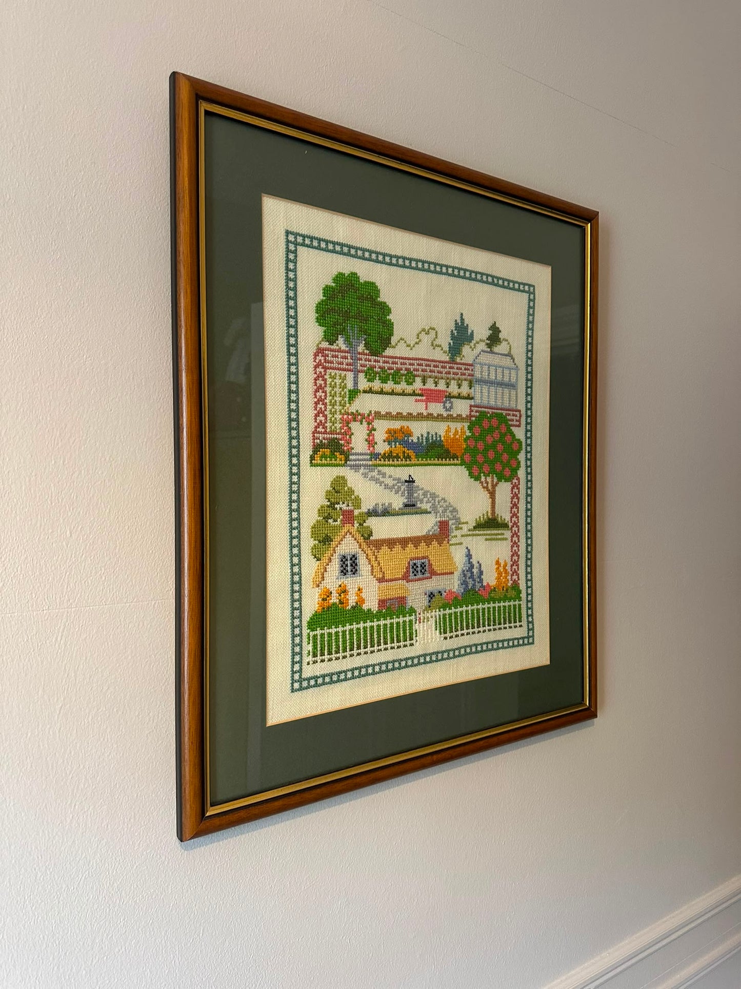Countryside Cross Stitch Embroidery