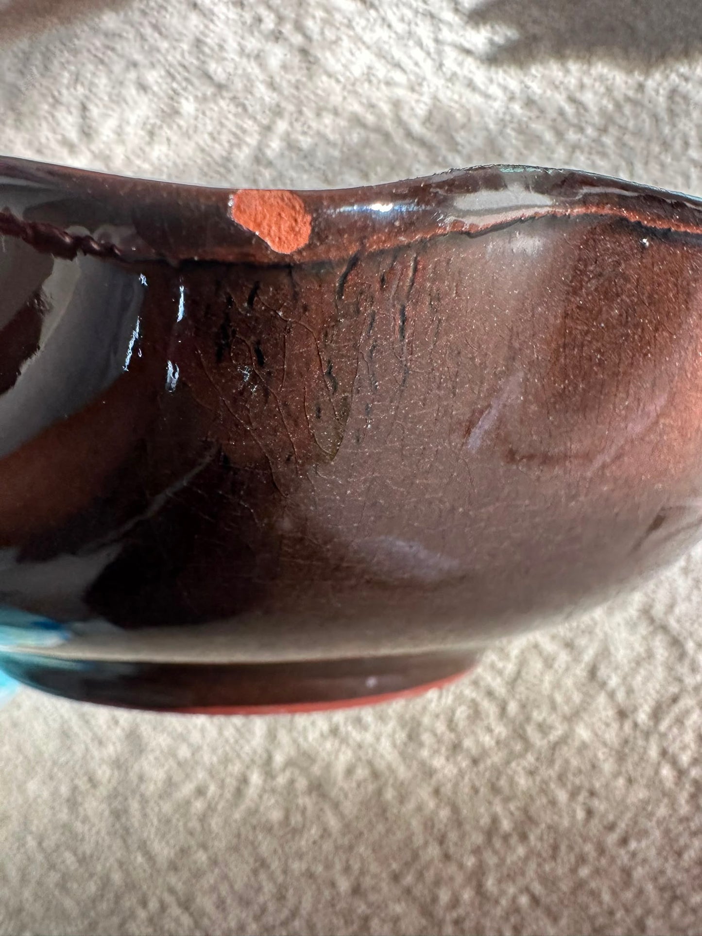 Wavy Marbled Trinket Dish