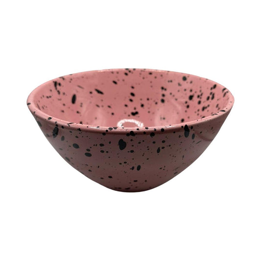 Large Ceramic Salad Bowl (Cosmic Rose)