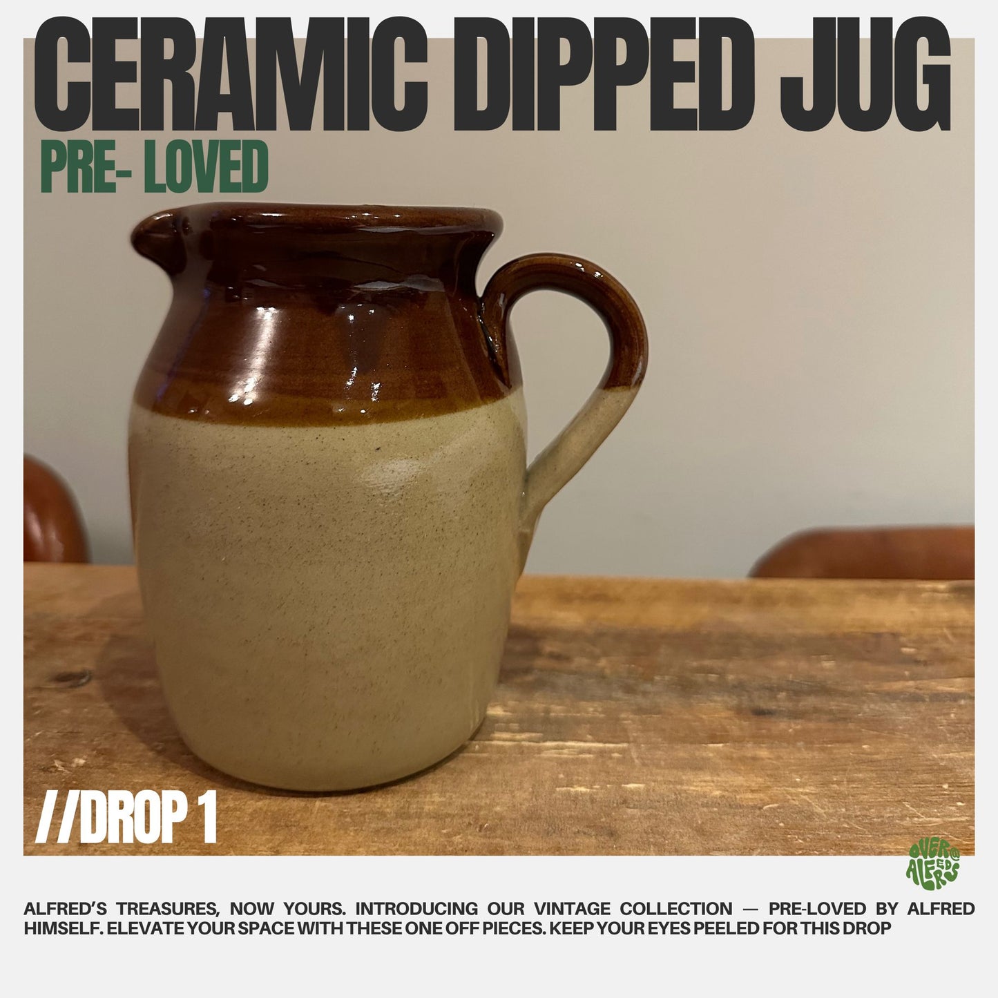 Ceramic Dipped Jug