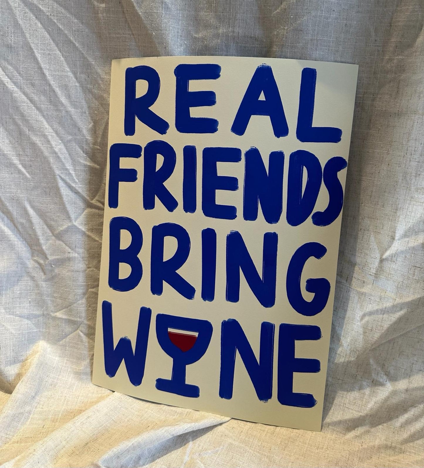 Real Friends Bring Wine