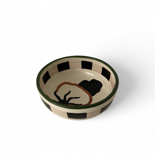 Alfreds' Abstract Moroccan Bowl - Green