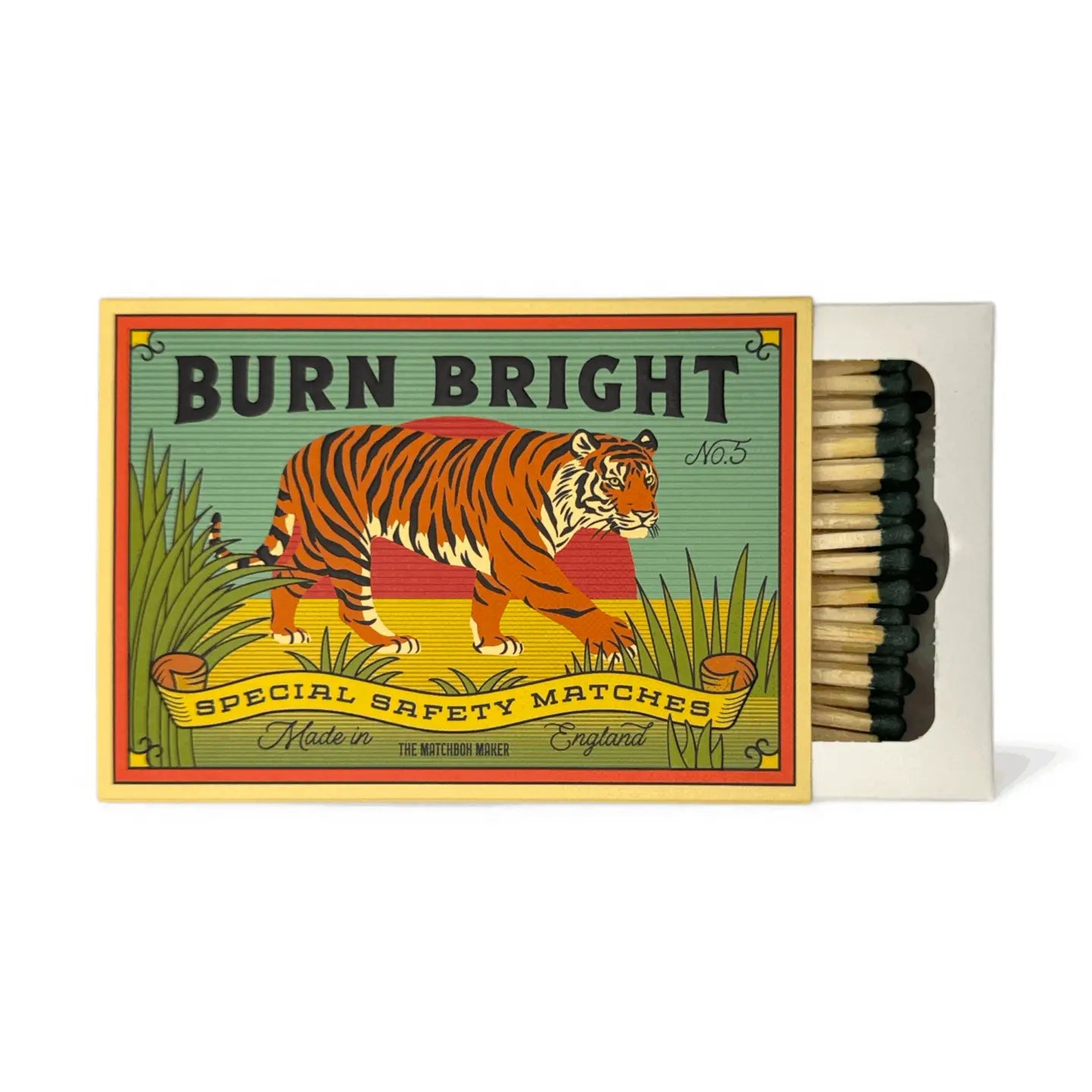 Luxury Extra-Long Matches - Tiger