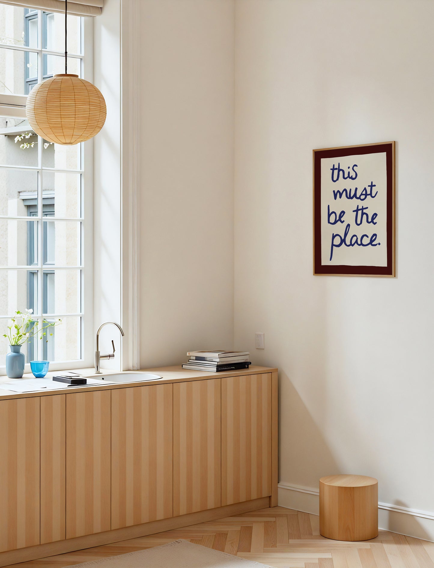 This Must Be the Place Handwritten Print
